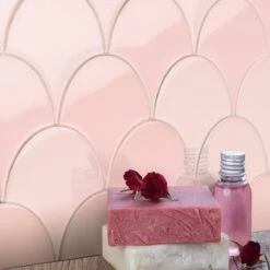 Bond Tile Riptide Rose 2.44 In. X 5 In. Fish Scale Polished Ceramic Wall Tile (48 Pieces 4.06 Sq. Ft. / Case) 18 Bond Tile Riptide Rose 2.44 In. X 5 In. Fish Scale Polished Ceramic Wall Tile (48 Pieces 4.06 Sq. Ft. / Case) -Floor Promotion Store bd29b273 29bc 4bc7 a381 75433aca34c9.9c9e58eacd36bbf47d11198c6b3ddb4a 1800x1800