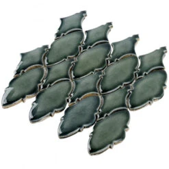 Divine Valor Deep Emerald 9 In. X 12 In. Glazed Ceramic Mosaic Tile (0.60 Sq. Ft.) -Floor Promotion Store c1e35113 20a9 4678 a352 2f881a98d600.5d2b3ba4489c389b5b50830225a5e5f2 1800x1800