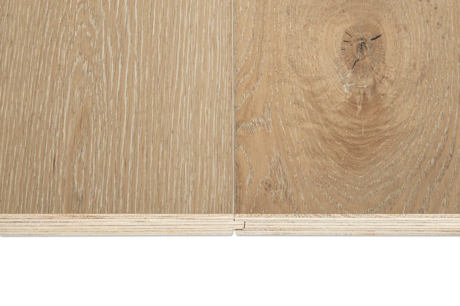 BuildDirect Gray Brushed Oak - 3mm Thick RL X 7.5" Engineered Hardwood Flooring (23.31 Sq Ft Per Box) 4 BuildDirect Gray Brushed Oak - 3mm Thick RL X 7.5" Engineered Hardwood Flooring (23.31 Sq Ft Per Box) - Image 4