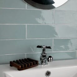 Merola Tile Chester Acqua 3 In. X 12 In. Ceramic Wall Subway Tile (5.93 Sq. Ft. / Case) 24 Merola Tile Chester Acqua 3 In. X 12 In. Ceramic Wall Subway Tile (5.93 Sq. Ft. / Case) -Floor Promotion Store c76f991a251cd64c97fbcafe34f3dba8 1800x1800