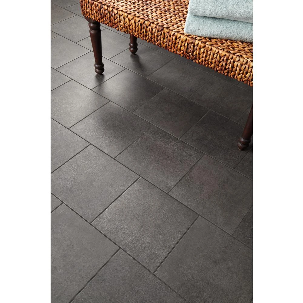 Marazzi Eclectic Vintage Charcoal Concrete 12 In. X 12 In. Porcelain Floor And Wall Tile (14.55 Sq. Ft. / Case) 6 Marazzi Eclectic Vintage Charcoal Concrete 12 In. X 12 In. Porcelain Floor And Wall Tile (14.55 Sq. Ft. / Case) - Image 6