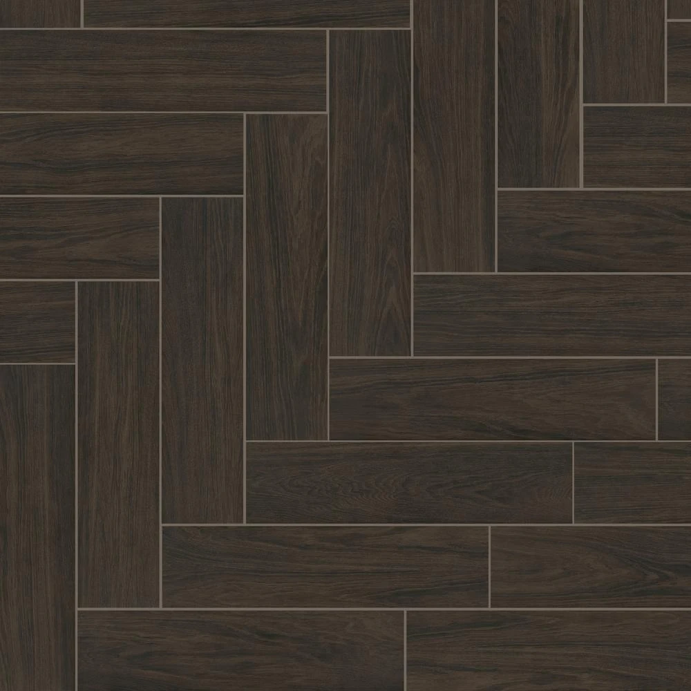 Florida Tile Home Collection Burlington Walnut 6 In. X 24 In. Porcelain Floor And Wall Tile (14 Sq. Ft. / Case) 5 Florida Tile Home Collection Burlington Walnut 6 In. X 24 In. Porcelain Floor And Wall Tile (14 Sq. Ft. / Case) - Image 5