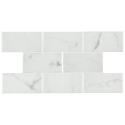 Merola Tile Classico Carrara Glossy 3 In. X 6 In. Ceramic Subway Wall Tile (6.03 Sq. Ft. / Case) 22 Merola Tile Classico Carrara Glossy 3 In. X 6 In. Ceramic Subway Wall Tile (6.03 Sq. Ft. / Case) -Floor Promotion Store caa3bd4cf004389abf04a365acc59559 1800x1800