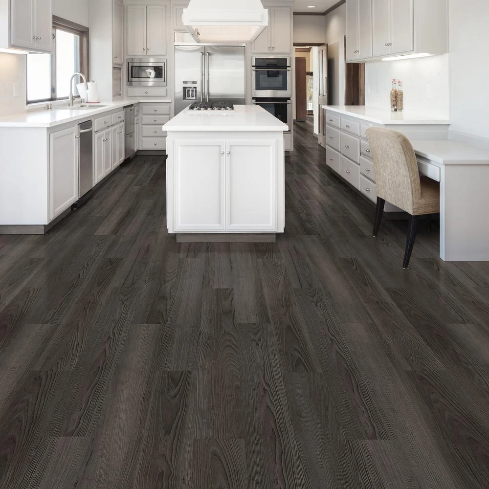 Home Decorators Collection Black Ash 7.1 In. W X 47.6 In. L Luxury Vinyl Plank Flooring (23.44 Sq. Ft. / Case) 6 Home Decorators Collection Black Ash 7.1 In. W X 47.6 In. L Luxury Vinyl Plank Flooring (23.44 Sq. Ft. / Case) - Image 6