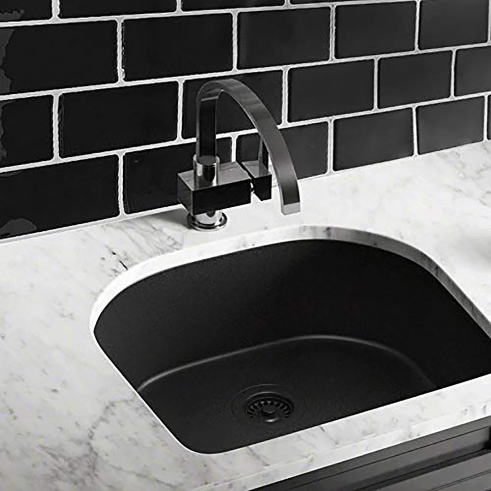 Subway Black 12 In. W X 12 In. H Peel And Stick Decorative Mosaic Wall Tile Backsplash (5 Tiles) 4 Subway Black 12 In. W X 12 In. H Peel And Stick Decorative Mosaic Wall Tile Backsplash (5 Tiles) - Image 4