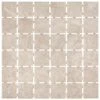 Portland Stone Gray 12 In. X 12 In. X 6.35 Mm Ceramic Mosaic Floor And Wall Tile (1 Sq. Ft. / Piece)