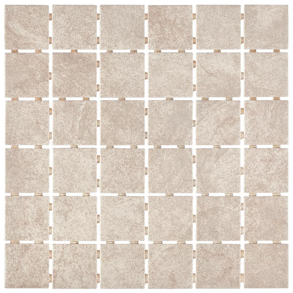 Portland Stone Gray 12 In. X 12 In. X 6.35 Mm Ceramic Mosaic Floor And Wall Tile (1 Sq. Ft. / Piece) 1 Portland Stone Gray 12 In. X 12 In. X 6.35 Mm Ceramic Mosaic Floor And Wall Tile (1 Sq. Ft. / Piece)
