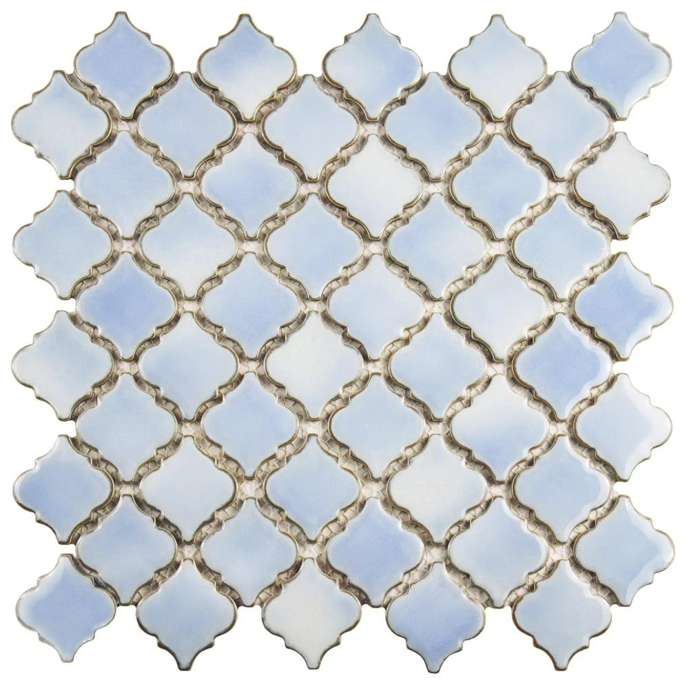 Merola Tile Hudson Tangier Frost Blue 12 In. X 12 In. Porcelain Mosaic Tile (10.96 Sq. Ft. / Case) 1 Merola Tile Hudson Tangier Frost Blue 12 In. X 12 In. Porcelain Mosaic Tile (10.96 Sq. Ft. / Case)