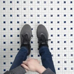 Merola Tile Spiral Blue And White 12-1/2 In. X 12-1/2 In. X 6 Mm Porcelain Mosaic Tile (11.07 Sq. Ft. / Case) 26 Merola Tile Spiral Blue And White 12-1/2 In. X 12-1/2 In. X 6 Mm Porcelain Mosaic Tile (11.07 Sq. Ft. / Case) -Floor Promotion Store d1a048ce5bd8aff49eabf549e9db7fb1 1800x1800