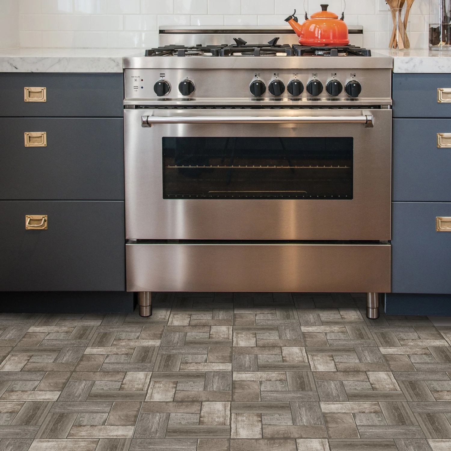 FloorPops Northwoods 12 In. X 12 In. Peel And Stick Virgin Vinyl Floor Tiles (10-Pack) 2 FloorPops Northwoods 12 In. X 12 In. Peel And Stick Virgin Vinyl Floor Tiles (10-Pack) - Image 2