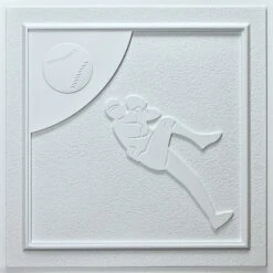 Baseball White 24-inch Ceiling Tiles (10 Tiles) 5 Baseball White 24-inch Ceiling Tiles (10 Tiles) -Floor Promotion Store d23f8490 6b15 4403 9f31 9286014efff1 1.6a10846b8c0ef5f0443940c03b5167c0 1800x1800