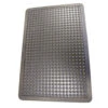 Rubber-Cal "Bubble-Top" Anti-Fatigue Floor Mat - 5/8 In X 2 Ft X 3 Ft Rubber Floor Mat - Black Borders