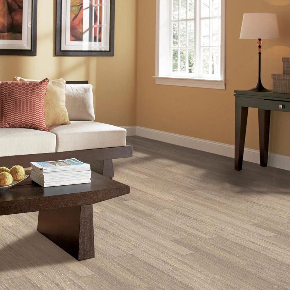 Home Legend Hand Scraped Strand Woven Poppyseed 1/2 In.x7.48 In.x72.835 In. Engineered Click Bamboo Flooring(30.268 Sq. Ft. /case) 3 Home Legend Hand Scraped Strand Woven Poppyseed 1/2 In.x7.48 In.x72.835 In. Engineered Click Bamboo Flooring(30.268 Sq. Ft. /case) - Image 3