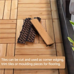Easyfashion Pack Of 27 Wood Flooring Tiles Interlocking Wood Tiles For Patio Garden Deck Poolside -Floor Promotion Store d3199aef 7a48 48ef 8b89 4db89e110a17.06f63cec3854961f332ec5230849aeb5 1800x1800