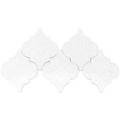 Ivy Hill Tile Vintage Florid Lantern White 6-1/4 In. X 7-1/4 In. Ceramic Wall Tile (30-Pieces 4.8 Sq. Ft. / Box) -Floor Promotion Store d4542fead0fe3b9b34456be87e8ca5f7 1800x1800