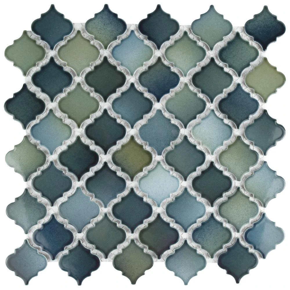 Merola Tile Hudson Tangier Atlantis 12 In. X 12 In. Porcelain Mosaic Tile (10.96 Sq. Ft. / Case) 6 Merola Tile Hudson Tangier Atlantis 12 In. X 12 In. Porcelain Mosaic Tile (10.96 Sq. Ft. / Case) - Image 6
