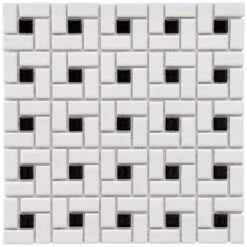 Merola Tile Spiral Blue And White 12-1/2 In. X 12-1/2 In. X 6 Mm Porcelain Mosaic Tile (11.07 Sq. Ft. / Case) 31 Merola Tile Spiral Blue And White 12-1/2 In. X 12-1/2 In. X 6 Mm Porcelain Mosaic Tile (11.07 Sq. Ft. / Case) -Floor Promotion Store d5bde661334c68c668f50f1078fb0477 1800x1800