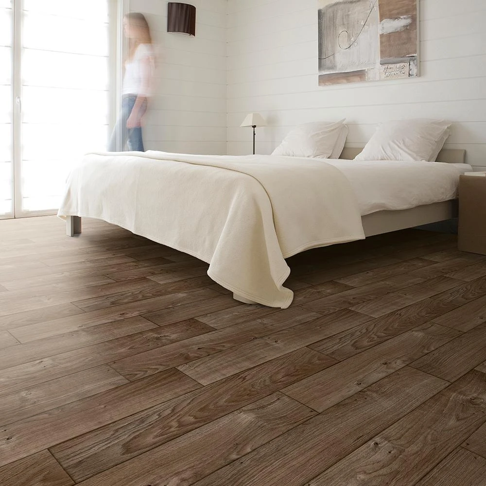 IVC Ash Brown Oak Residential Vinyl Sheet, Sold By 13.2 Ft. Wide X Custom Length 2 IVC Ash Brown Oak Residential Vinyl Sheet, Sold By 13.2 Ft. Wide X Custom Length - Image 2