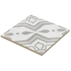 Ivy Hill Tile Sintra Silver Sky Encaustic 9 In. X 9 In. X 10mm Mate Porcelain Floor And Wall Tile (20 Pieces / 10.65 Sq. Ft. / Box) -Floor Promotion Store d7efa0872a365868ba0cb0e7bb66b741 1800x1800