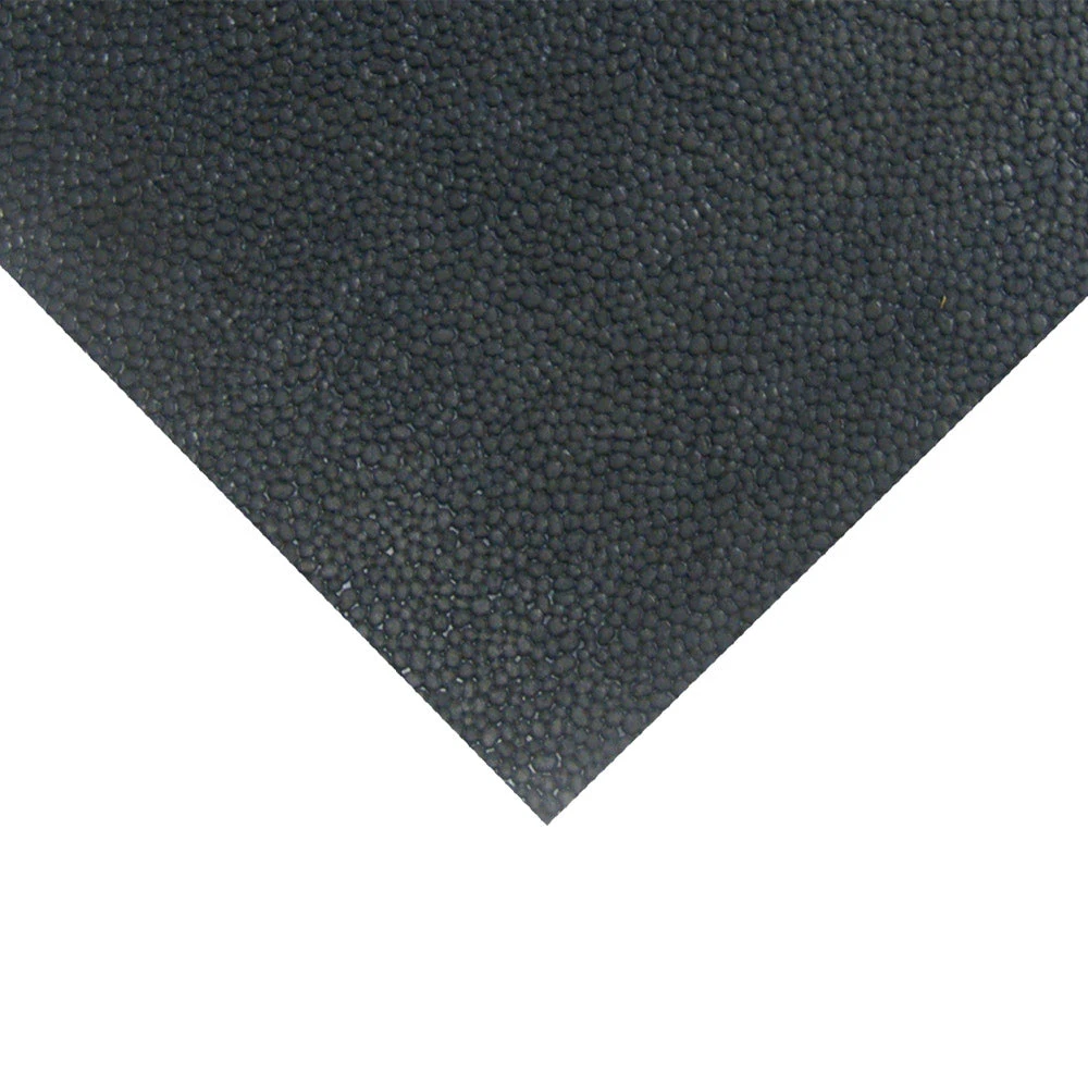 Rubber-Cal "Tuff-n-Lastic" Rubber Runner Mat - 1/8 In X 48 In X 9 Ft Rolled Rubber Flooring - Black 2 Rubber-Cal "Tuff-n-Lastic" Rubber Runner Mat - 1/8 In X 48 In X 9 Ft Rolled Rubber Flooring - Black - Image 2