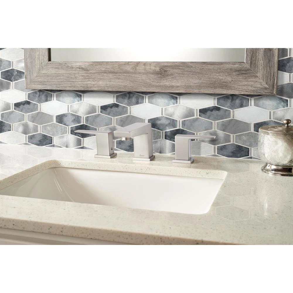 MSI Ankara 13 In. X 11.61 In. X 6mm Textured Stone Metal Mesh-Mounted Mosaic Tile (15.75 Sq. Ft. / Case) 2 MSI Ankara 13 In. X 11.61 In. X 6mm Textured Stone Metal Mesh-Mounted Mosaic Tile (15.75 Sq. Ft. / Case) - Image 2