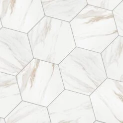 Merola Tile Eterno Carrara Hex 8-5/8 In. X 9-7/8 In. Porcelain Floor And Wall Tile (11.56 Sq. Ft. / Case) 20 Merola Tile Eterno Carrara Hex 8-5/8 In. X 9-7/8 In. Porcelain Floor And Wall Tile (11.56 Sq. Ft. / Case) -Floor Promotion Store dd095a7d3a6bfb513174e99accc87910 1800x1800