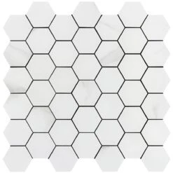 Bond Tile Easy Luxe Hex Calacatta 11.61 In. X 11.81 In. SPC Peel And Stick Tile (0.95 Sq. Ft. / Sheet) 11 Bond Tile Easy Luxe Hex Calacatta 11.61 In. X 11.81 In. SPC Peel And Stick Tile (0.95 Sq. Ft. / Sheet) -Floor Promotion Store de86e198 3681 42c0 b48c 59405cb024f6.6ef391bd67ec296429d514e7cf2e42b6 1800x1800