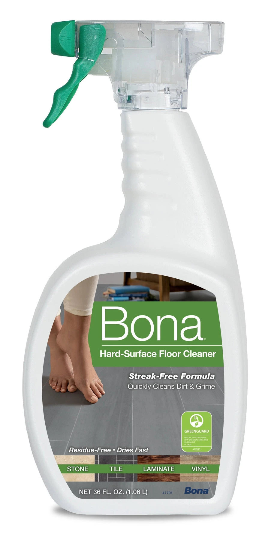 Bona® Hard-Surface Floor Cleaner 36oz 1 Bona® Hard-Surface Floor Cleaner 36oz