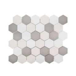 Jeffrey Court Whisper Valley White 11 In. X 12.687 In. X 6 Mm Hexagon Matte Porcelain Wall And Floor Mosaic Tile 15 Jeffrey Court Whisper Valley White 11 In. X 12.687 In. X 6 Mm Hexagon Matte Porcelain Wall And Floor Mosaic Tile -Floor Promotion Store e567962050132853ac66f2b7dca98d76 1800x1800