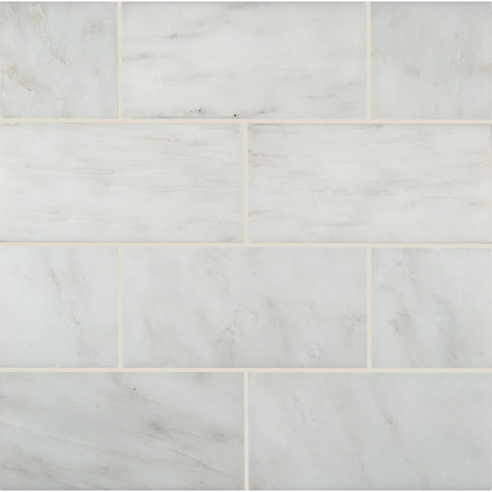 MSI Greecian White 3 In. X 6 In. Polished Marble Floor And Wall Tile (1 Sq. Ft. / Case) 3 MSI Greecian White 3 In. X 6 In. Polished Marble Floor And Wall Tile (1 Sq. Ft. / Case) - Image 3
