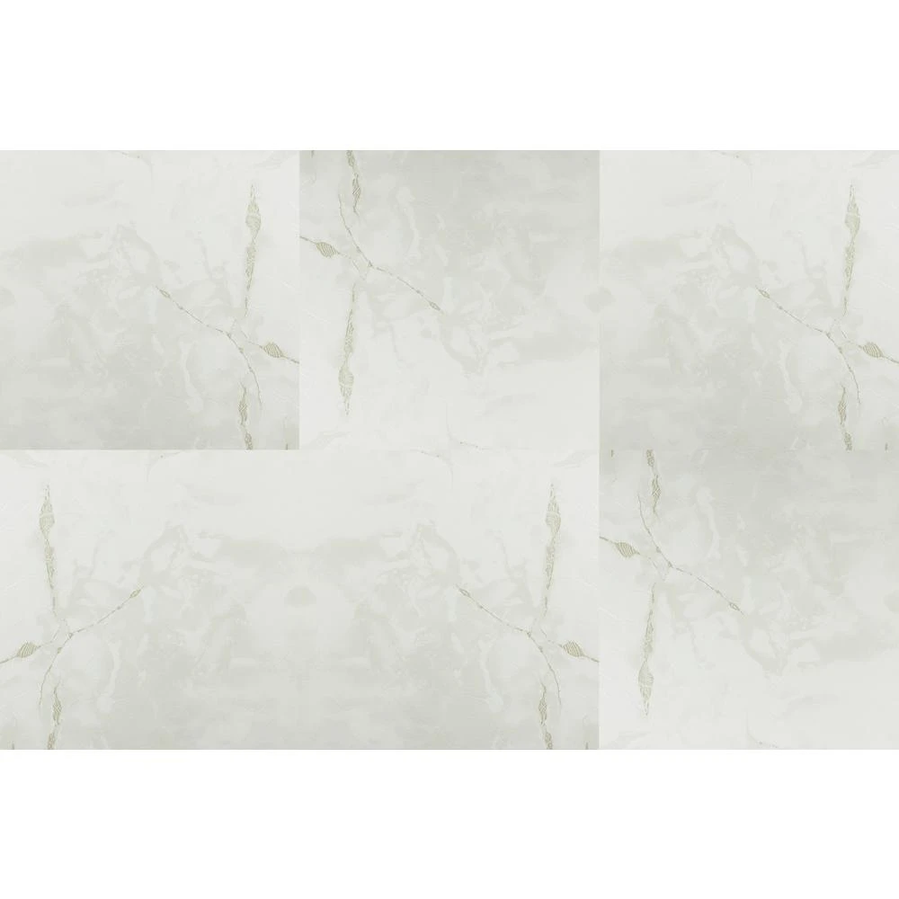 ACHIM Sterling Classic White Stone 12 In. X 12 In. Peel And Stick Vinyl Tile (20 Sq. Ft. / Case) 3 ACHIM Sterling Classic White Stone 12 In. X 12 In. Peel And Stick Vinyl Tile (20 Sq. Ft. / Case) - Image 3
