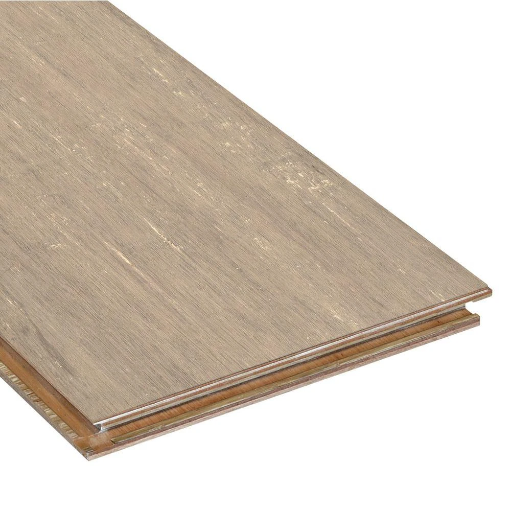 Home Legend Hand Scraped Strand Woven Poppyseed 1/2 In.x7.48 In.x72.835 In. Engineered Click Bamboo Flooring(30.268 Sq. Ft. /case) 2 Home Legend Hand Scraped Strand Woven Poppyseed 1/2 In.x7.48 In.x72.835 In. Engineered Click Bamboo Flooring(30.268 Sq. Ft. /case) - Image 2