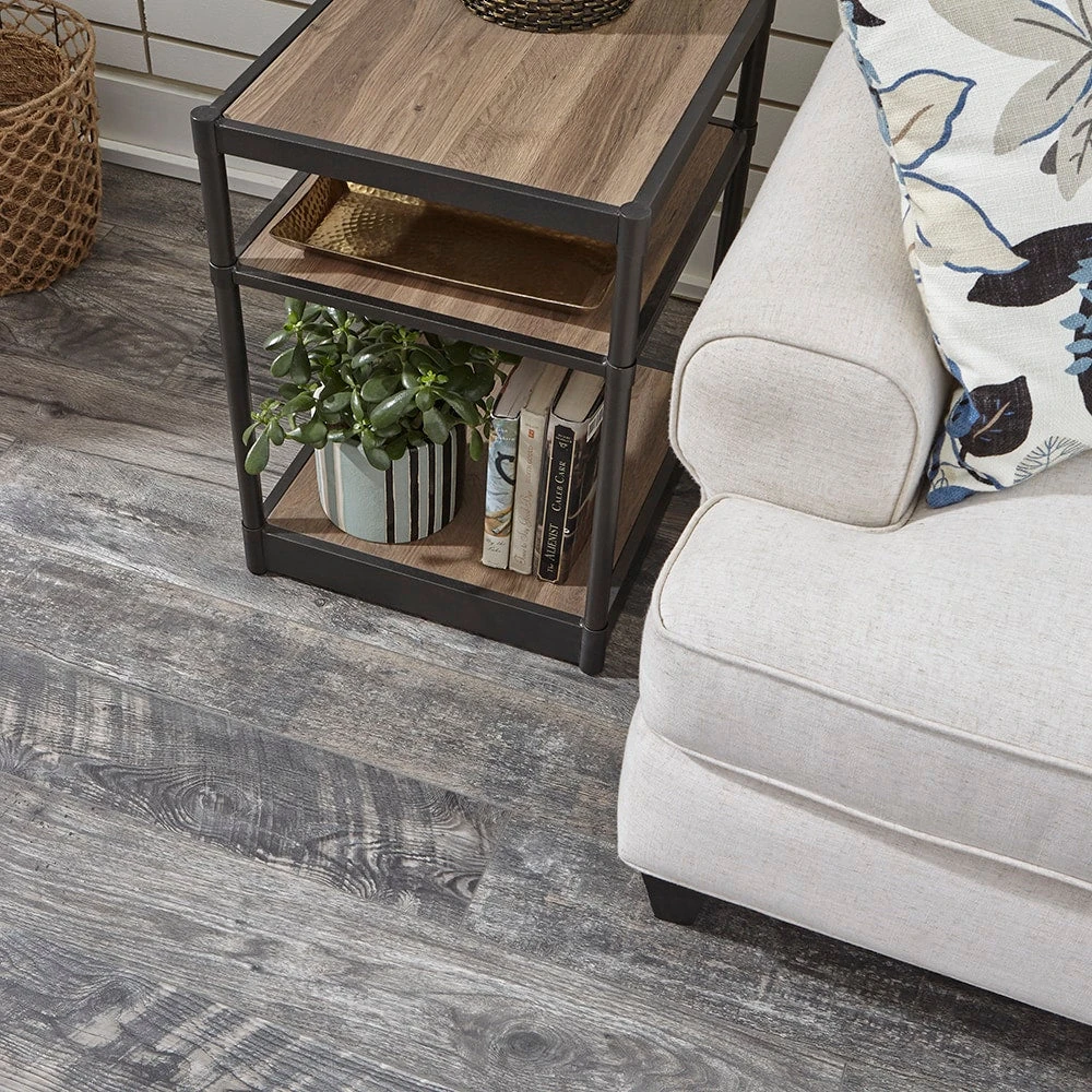 Builddirect Kindlewood Gray 12mm RL X 6" Laminate Flooring (17.07 Sq. Ft. Per Box) 3 Builddirect Kindlewood Gray 12mm RL X 6" Laminate Flooring (17.07 Sq. Ft. Per Box) - Image 3