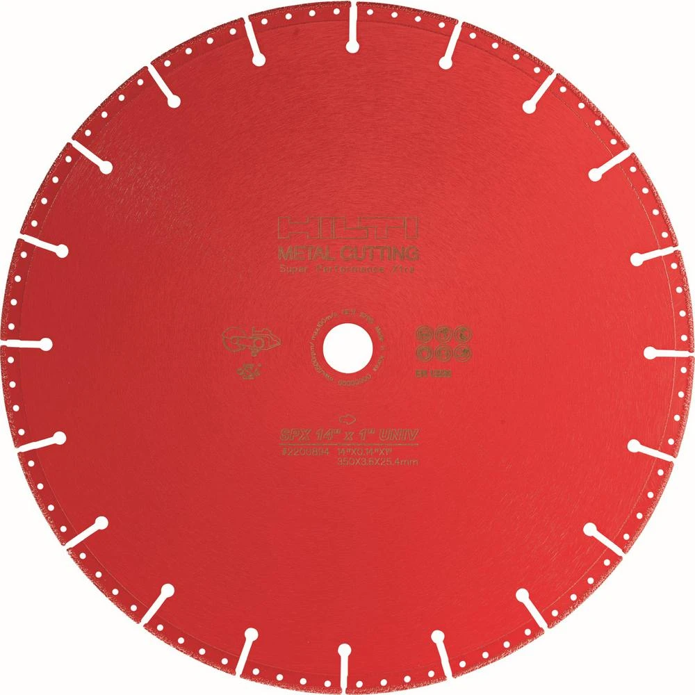 Hilti 5 In. X 7/8 In. SPX Metal Diamond Cutting Blade 1 Hilti 5 In. X 7/8 In. SPX Metal Diamond Cutting Blade