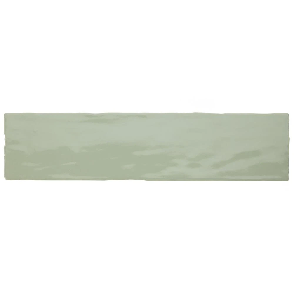 Merola Tile Chester Sage 3 In. X 12 In. Ceramic Wall Subway Tile (5.93 Sq. Ft. / Case) 3 Merola Tile Chester Sage 3 In. X 12 In. Ceramic Wall Subway Tile (5.93 Sq. Ft. / Case) - Image 3