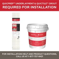 Daltile QuicTile 12 In. X 24 In. Enchanting Marble Matte Porcelain Locking Floor Tile (9.6 Sq. Ft. / Case) 22 Daltile QuicTile 12 In. X 24 In. Enchanting Marble Matte Porcelain Locking Floor Tile (9.6 Sq. Ft. / Case) -Floor Promotion Store ecd2f70afb7f5512e9c8704c57f69d72 26792808 83a9 481f bee8 f5900dbbeae1 1800x1800