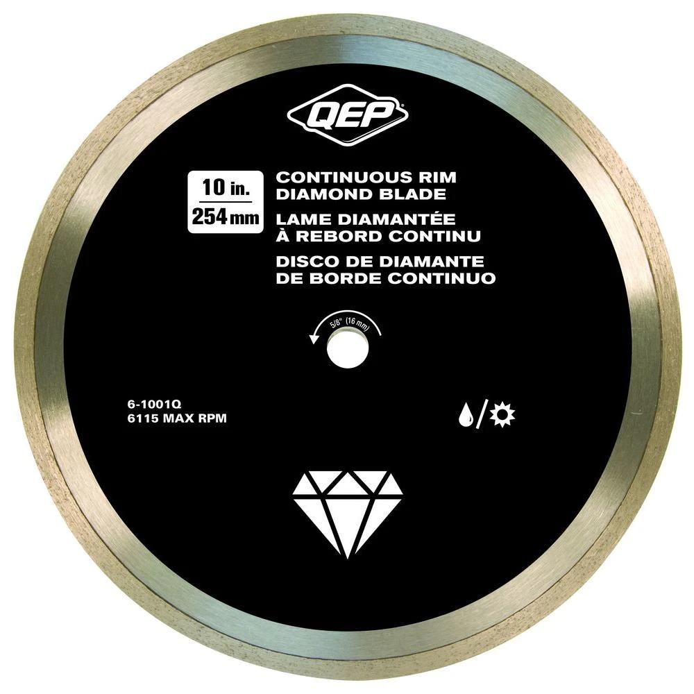 QEP 7 In. Diamond Blade For Wet Tile Saws For Ceramic Tile 4 QEP 7 In. Diamond Blade For Wet Tile Saws For Ceramic Tile - Image 4
