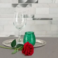 MSI Moderno Blanco Interlocking 12 In. X 18 In. X 8 Mm Metal Stone Blend Mesh-Mounted Mosaic Tile (15 Sq. Ft. / Case) 21 MSI Moderno Blanco Interlocking 12 In. X 18 In. X 8 Mm Metal Stone Blend Mesh-Mounted Mosaic Tile (15 Sq. Ft. / Case) -Floor Promotion Store edde518314959586eaf1c5e0c435f934 1800x1800