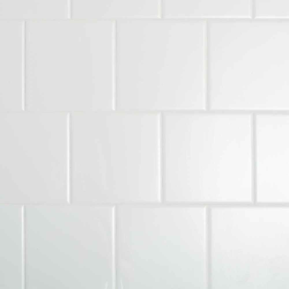 Daltile Restore Bright White 6 In. X 6 In. Ceramic Wall Tile (12.50 Sq. Ft./case) 1 Daltile Restore Bright White 6 In. X 6 In. Ceramic Wall Tile (12.50 Sq. Ft./case)