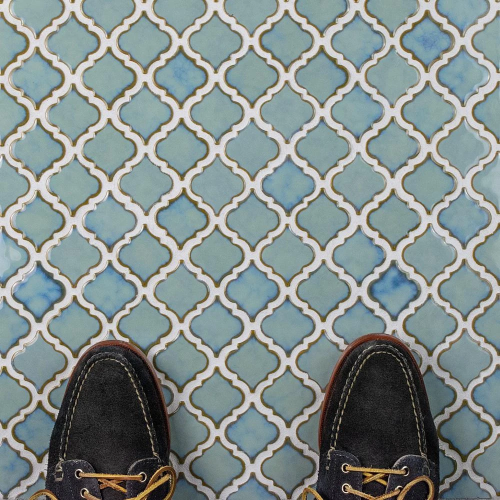 Merola Tile Hudson Tangier Marine 12 In. X 12 In. Porcelain Mosaic Tile (10.96 Sq. Ft. / Case) 12 Merola Tile Hudson Tangier Marine 12 In. X 12 In. Porcelain Mosaic Tile (10.96 Sq. Ft. / Case) - Image 12