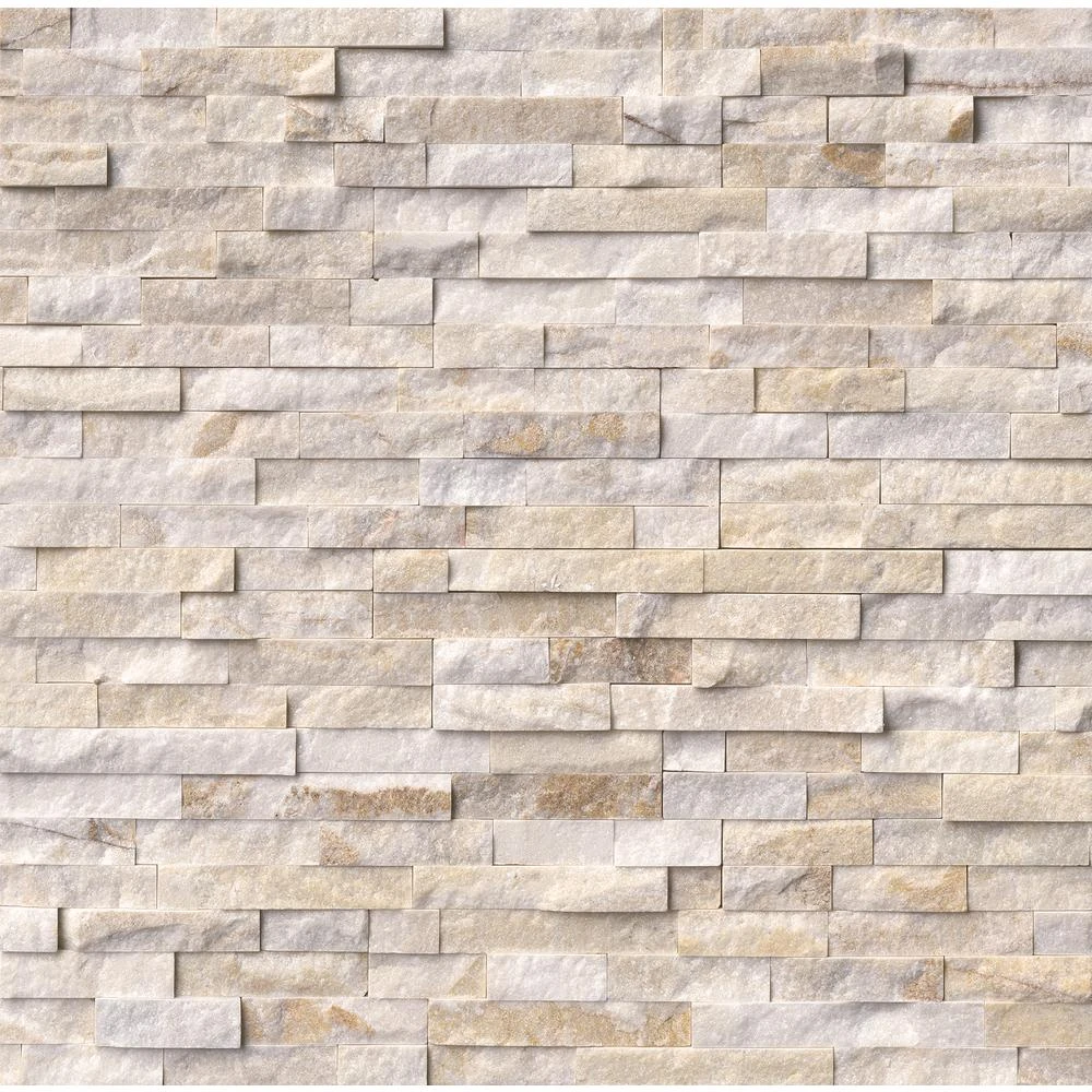 MSI Arctic White Ledger Panel 6 In. X 24 In. Natural Marble Wall Tile (10 Cases / 60 Sq. Ft. / Pallet) 9 MSI Arctic White Ledger Panel 6 In. X 24 In. Natural Marble Wall Tile (10 Cases / 60 Sq. Ft. / Pallet) - Image 9