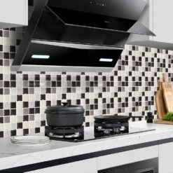 10/20 Pieces Backsplash Tile For Kitchen Mosaic Square Peel And Stick Tile, 3.94x3.94" -Floor Promotion Store f32196c1 e001 4d67 9f39 03183efc31cf.a7f071af008f1f198f785ac652c4cb20 1800x1800