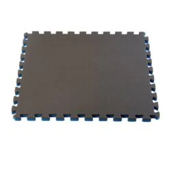 Norsk Blue/Black 24 In. X 24 In. EVA Foam Sport Multi-Purpose Reversible Interlocking Tile (24-Tile)