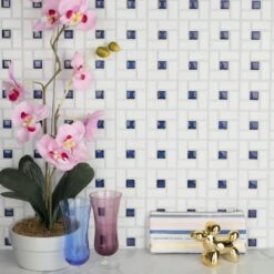 Merola Tile Spiral Blue And White 12-1/2 In. X 12-1/2 In. X 6 Mm Porcelain Mosaic Tile (11.07 Sq. Ft. / Case) 17 Merola Tile Spiral Blue And White 12-1/2 In. X 12-1/2 In. X 6 Mm Porcelain Mosaic Tile (11.07 Sq. Ft. / Case) -Floor Promotion Store f748a73f74cdd30ccdb080c1ba08eaf4 1800x1800