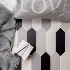 Ivy Hill Tile Russell Black 4 In. X 12 In. Matte Porcelain Floor And Wall Tile (10.76 Sq. Ft./Case) -Floor Promotion Store f7a83630f27b36e594146cb81cfad5aa 3a5da56e 8d80 4191 b1b2 11e5aca61d9b 1800x1800