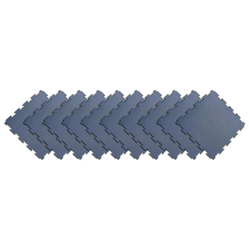 Rubber-Cal Terra-Flex 1/4 In. X 24 In. X 24 In. Light Tan Interlocking Flooring (10-Pack, 40 Sq. Ft.) 4 Rubber-Cal Terra-Flex 1/4 In. X 24 In. X 24 In. Light Tan Interlocking Flooring (10-Pack, 40 Sq. Ft.) - Image 4