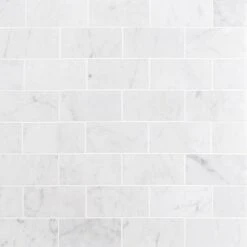 Ivy Hill Tile White Carrara 3 In. X 6 In. X 9mm Polished Marble Subway Tile (40 Pieces / 5 Sq. Ft. / Box) 13 Ivy Hill Tile White Carrara 3 In. X 6 In. X 9mm Polished Marble Subway Tile (40 Pieces / 5 Sq. Ft. / Box) -Floor Promotion Store ffd5c8ba08c9ddf10a648db77290db84 1800x1800